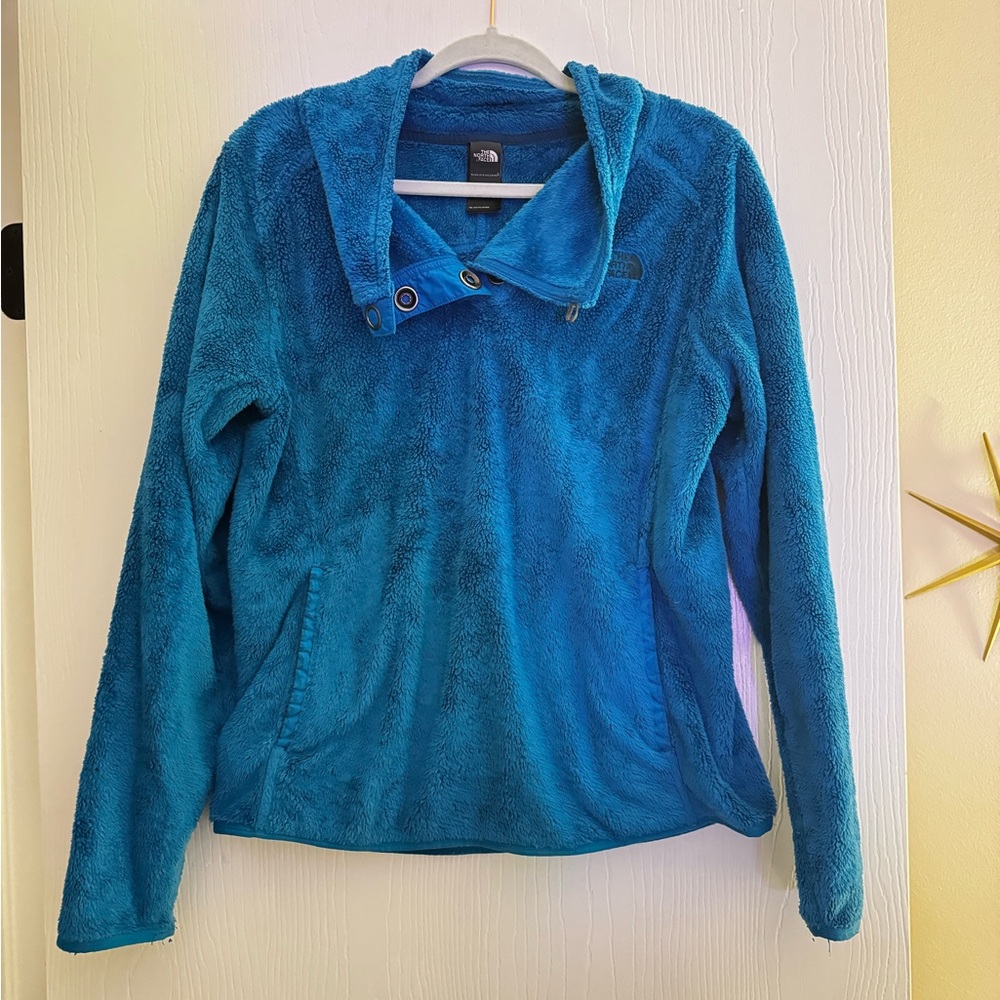 The North Face Blue Fleece Pullover